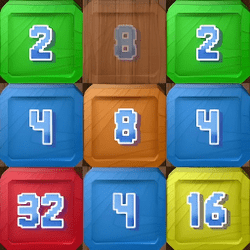 2048 Wood Block game cover