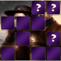Adventurers Memory Match game cover