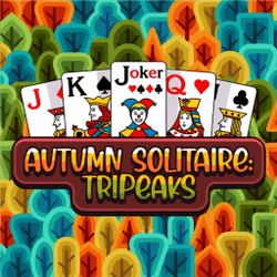 Autumn Solitaire Tripeaks - Strategy educational game
