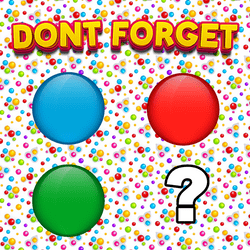 Dont Forget - Memory educational game
