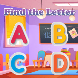 Find The Letter - Word and Language educational game