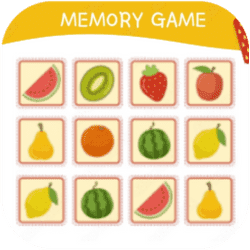 Fruity Memory Challenge - Memory educational game