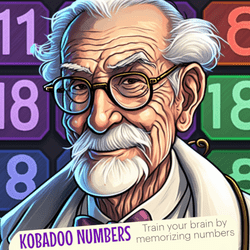 Kobadoo Numbers - Memory educational game