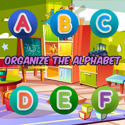 Organize The Alphabet - Word and Language educational game
