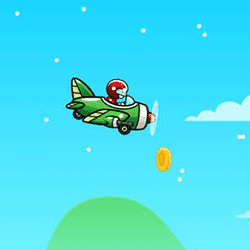 Plane and Rain - Arcade educational game