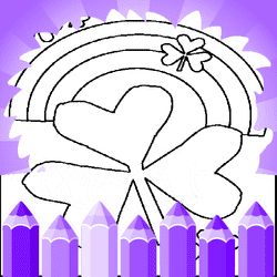 Printable St Patricks Day Coloring Pages game cover