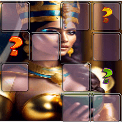 Queen Cleopatra Memory Match - Memory educational game