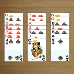 Simple Free Cell Solitaire - Strategy educational game