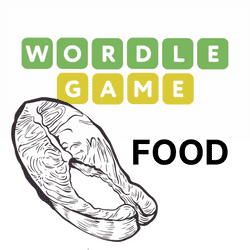 Wordle Food - Word and Language educational game