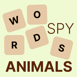 Words Spy. Animals - Word and Language educational game