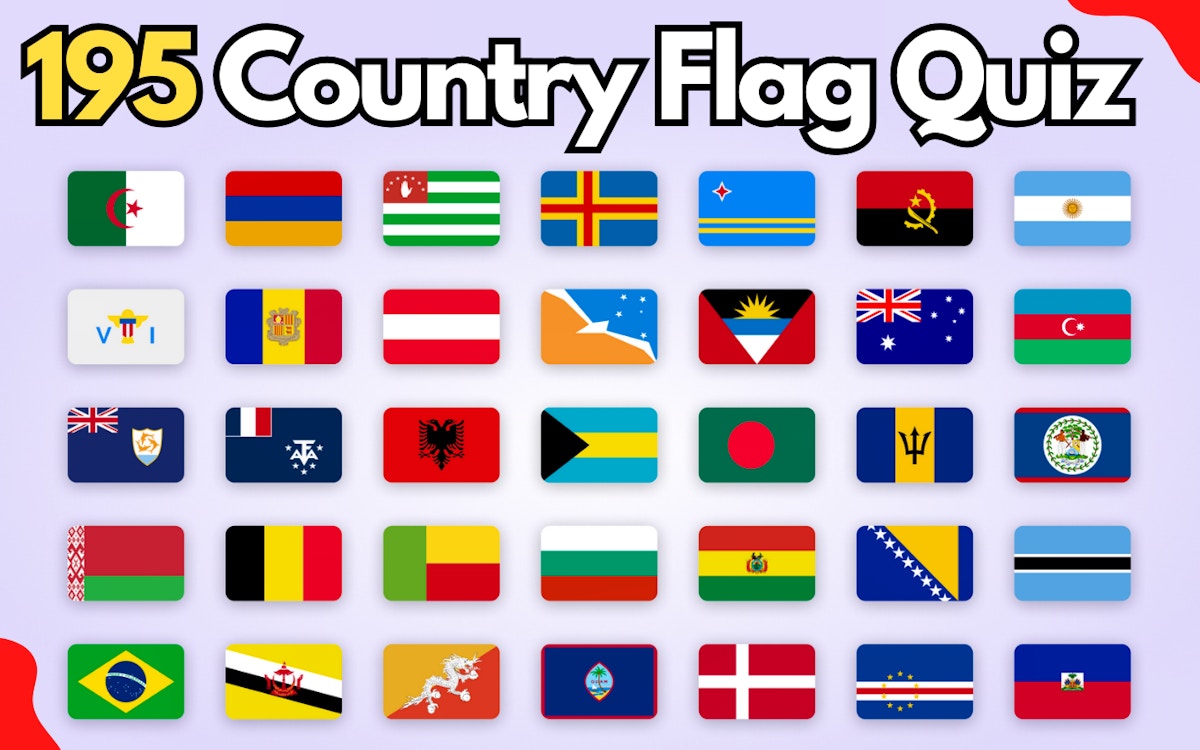 195 Country Flag Quiz game cover