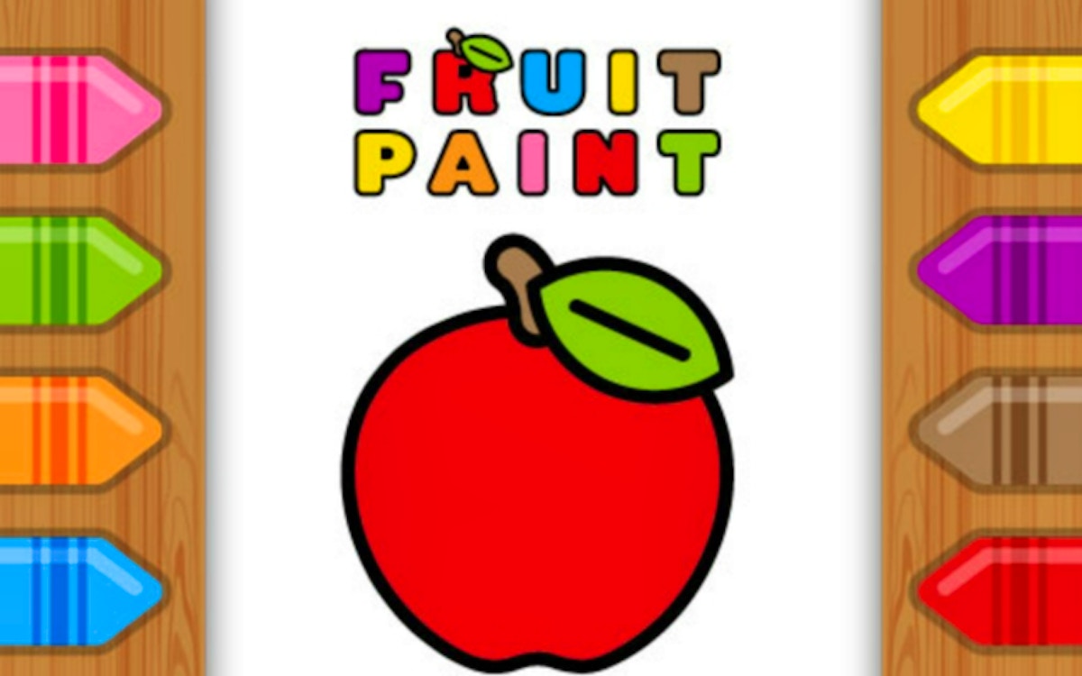Fruit Paint - Art & Creativity educational game