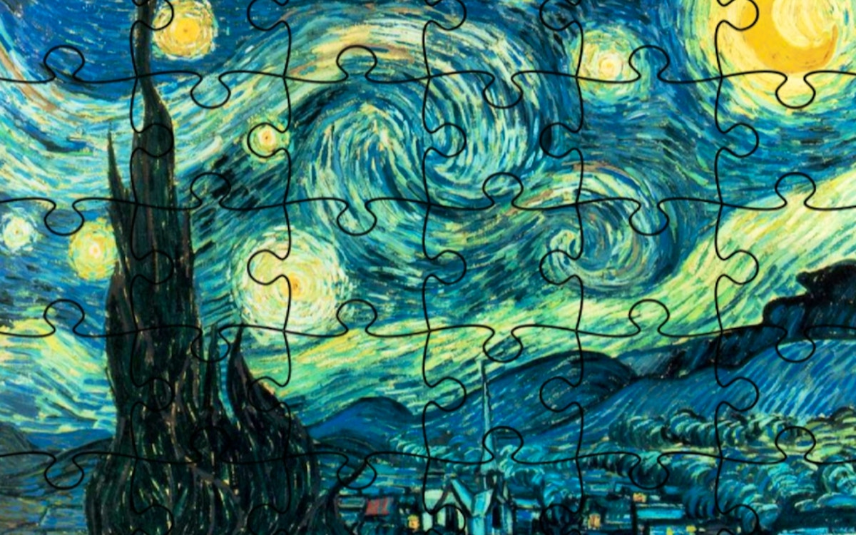 Jigsaw Puzzle Famous Paintings - Art & Creativity educational game