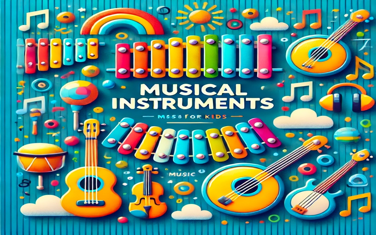 Musical Instruments - Creative educational game