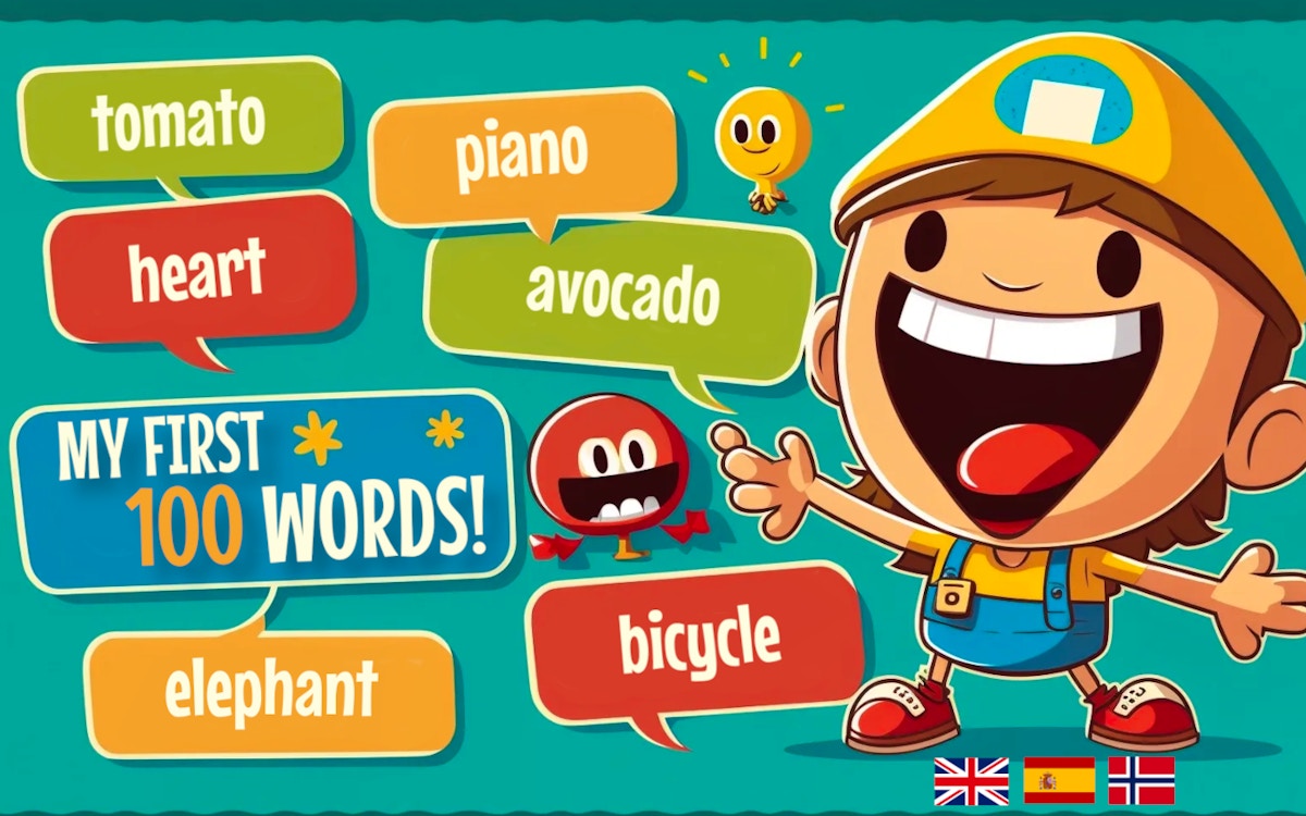 My 100 First Words - Language educational game