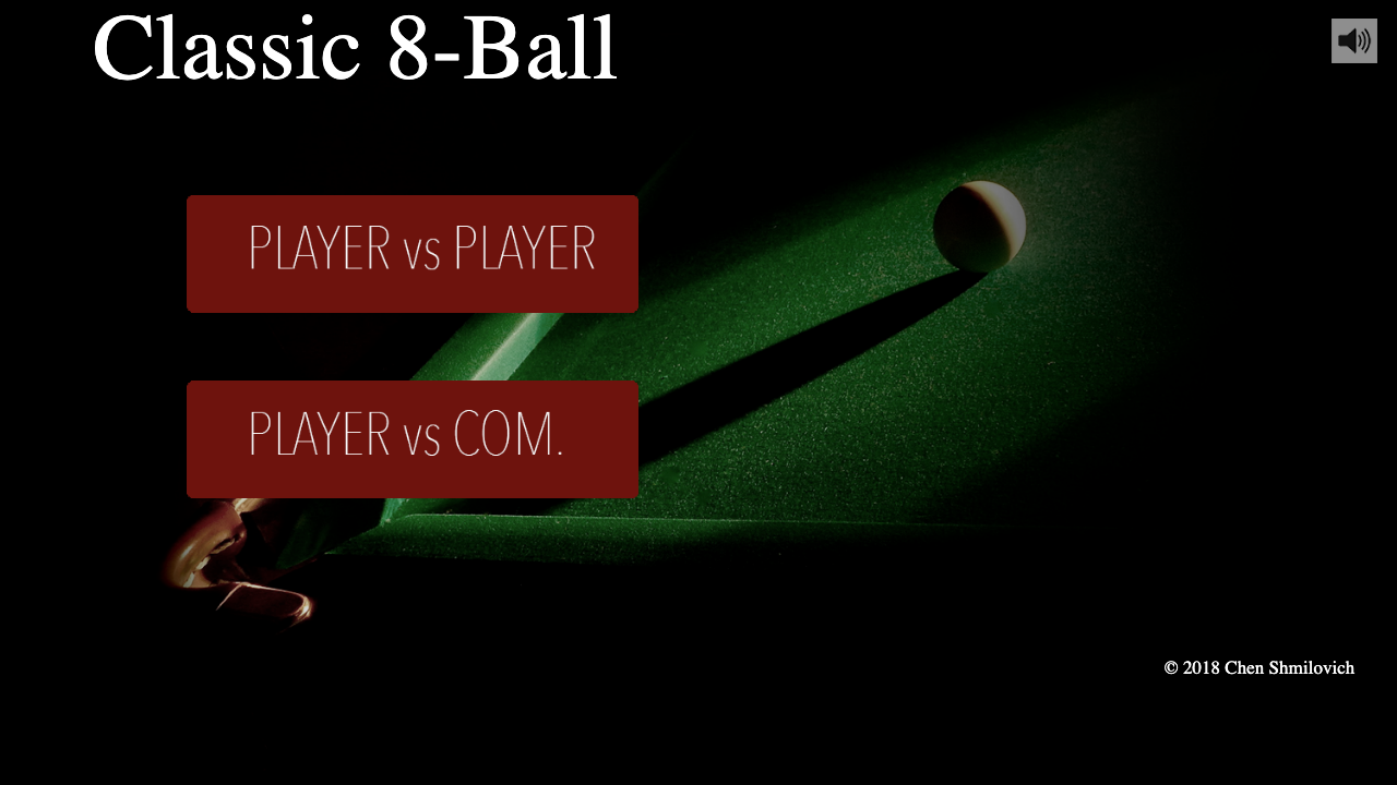 Classic Pool Game